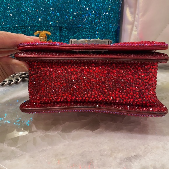 Swarovski ultra Mini Chanel Leboy Crossbody bag - Picture 3 of 10
